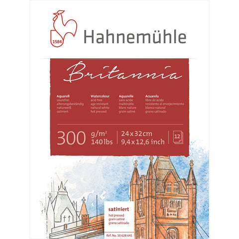 Watercolour Block "Britannia" 300 gr 24x32cm