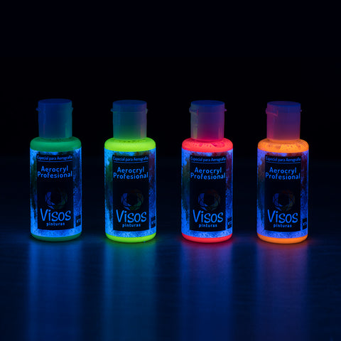 Aerocryl Profesional Fluorescente para Cuero